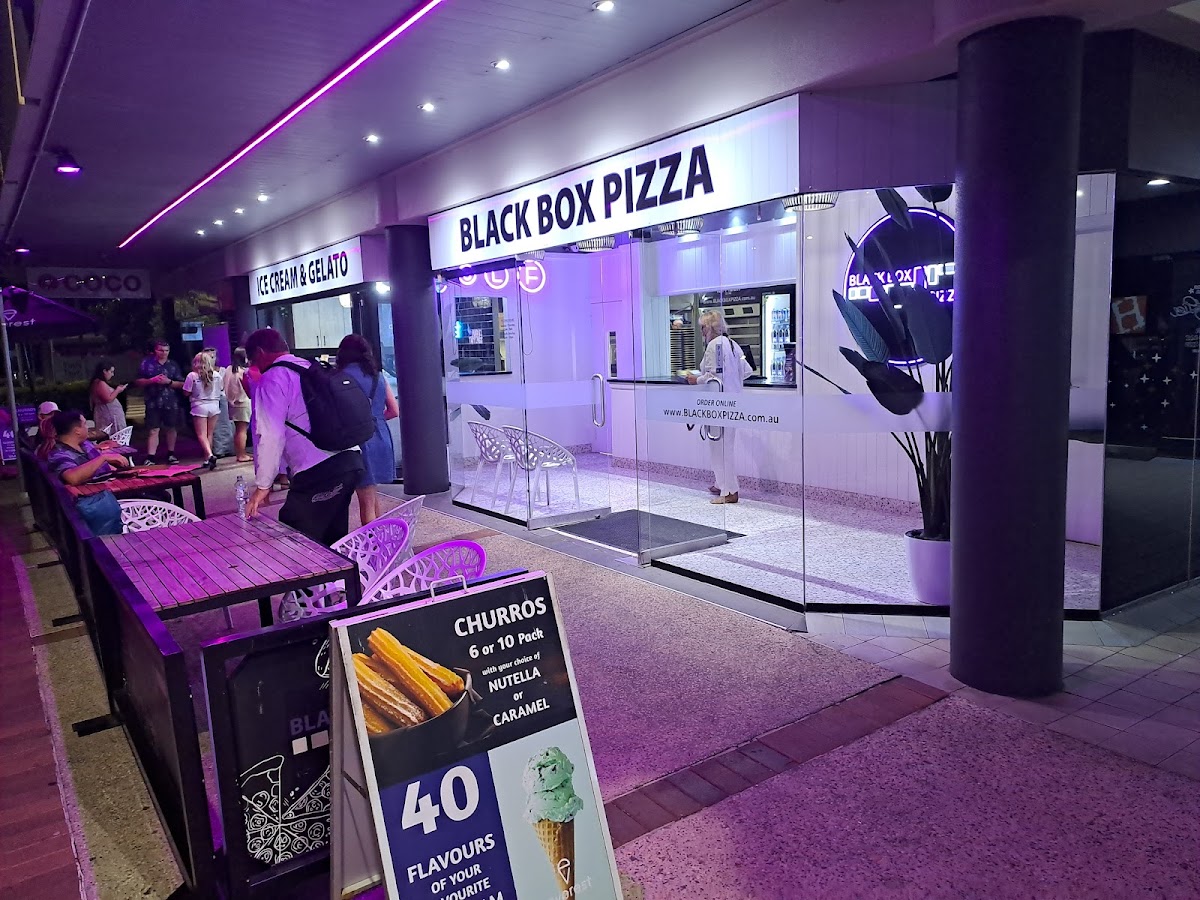 Black Box Pizza And Icecream